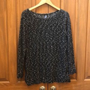 Ann Taylor factory black sweater size XL